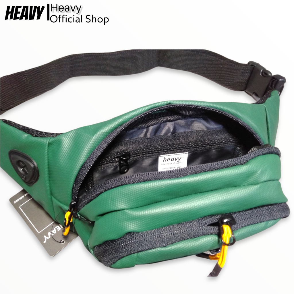 Waistbag Heavy Waterproof - Tas Pria - Tas Pinggang Pria Heavy Tahan Air