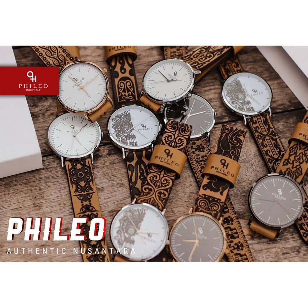 Jam Tangan Local Product PHILEO WATCH Original Unisex