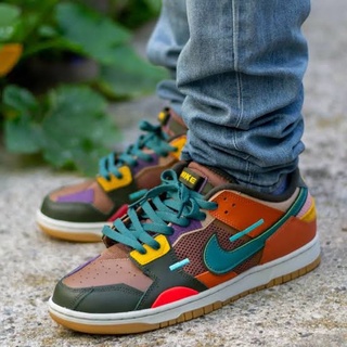 nike dunk high maple
