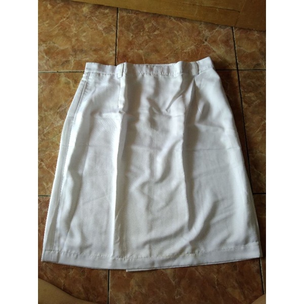 rok sekolah putih hitam panjang pendek