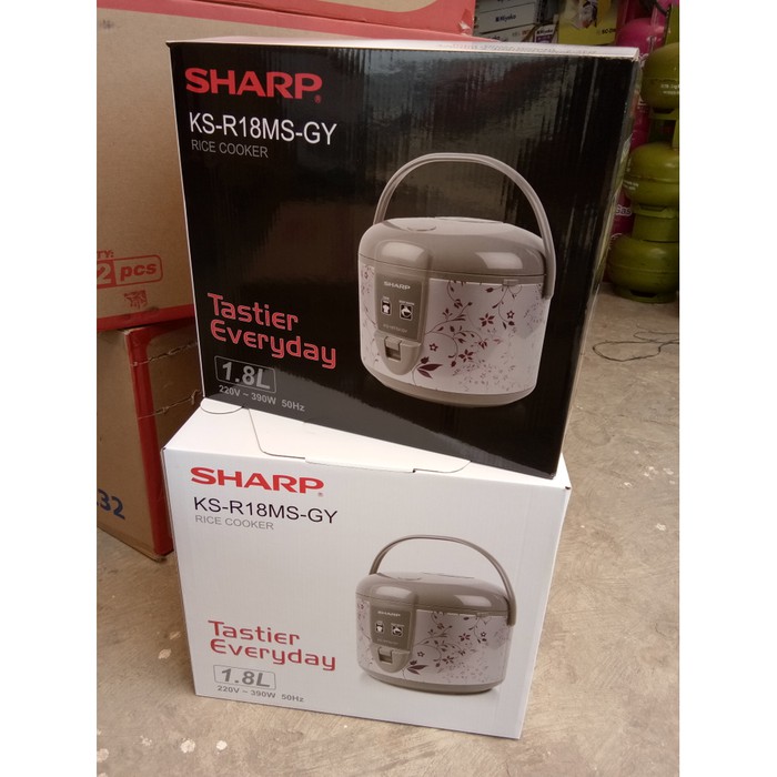 Magic Com/Rice Cooker Sharp KSR 18MS Motif Bunga 1,8 Liter