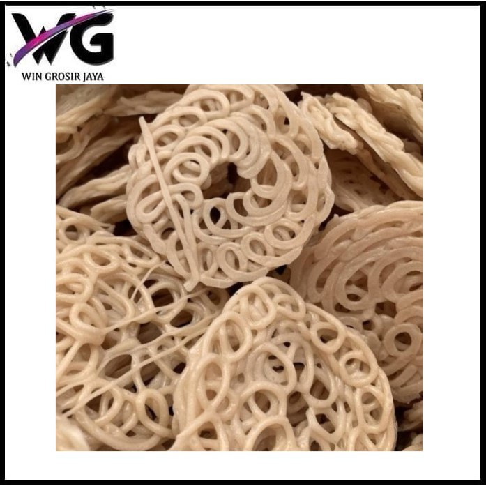 

Makanan Gurih / Makanan Ringan / Kerupuk Bulat Polos 500 Gram