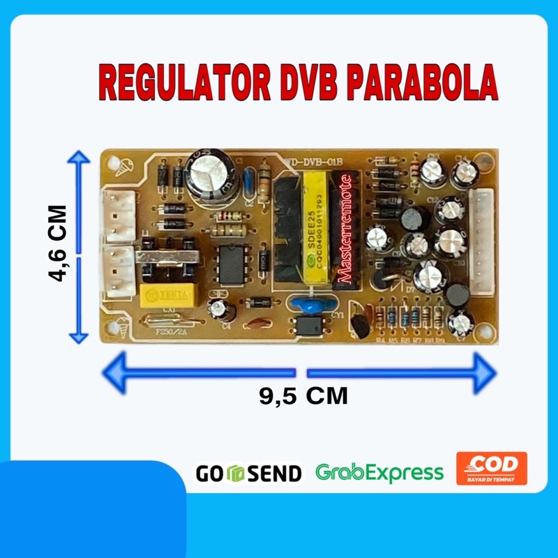 REGULATOR POWER SUPPLY DVB / RECEIVER PARABOLA /UNGU
