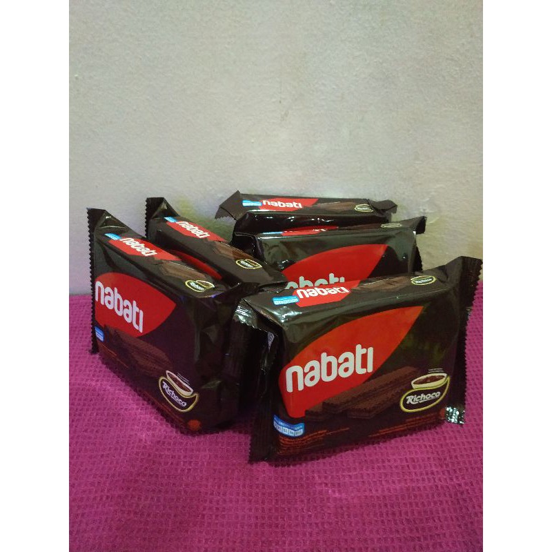 

wafer nabati varian coklat 50gr x 5