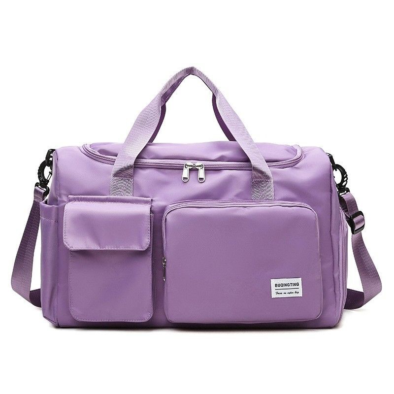 TAS TRAVELING IMPORT WARNA UNGU LILAC / TAS GYM UNGU LILAC