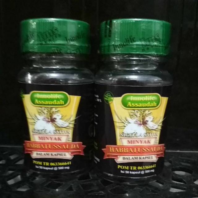 

Innolife Assaudah 50kapsul (minyak habatussauda)