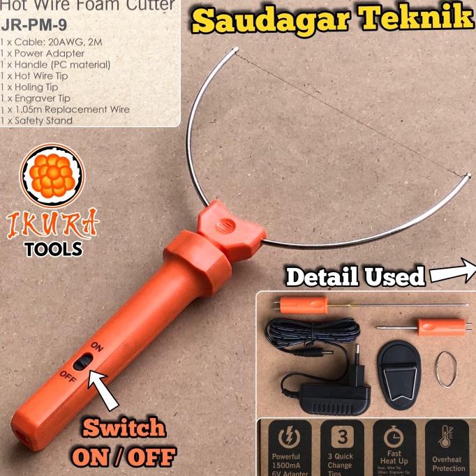 

HOTLIST Styrofoam Cutter Alat Pemotong Gabus Busa Kualitas Baik