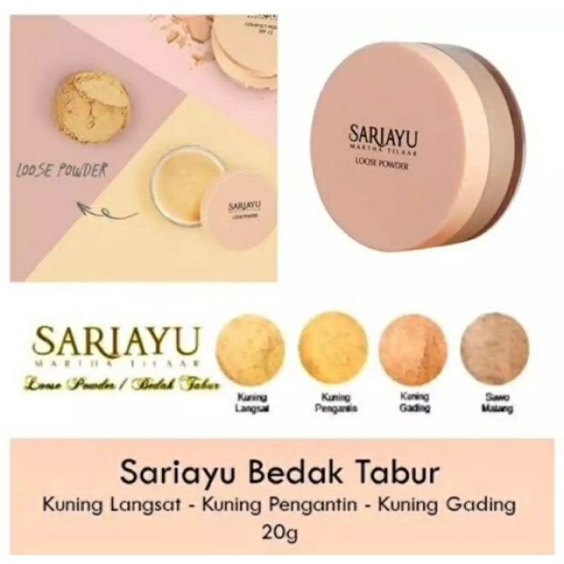Sariayu Loose Powder / Bedak Tabur