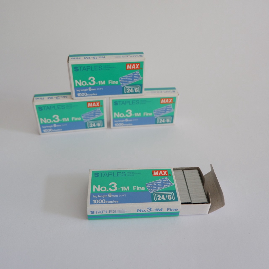 

ISI STAPLES BESAR TARGET MAX No. 3 - 1M FINE | ALHAZEN_BS