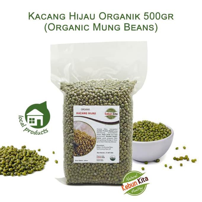 

Uq7S400 Kacang Hijau Organik 500 Gram Uu50Ss