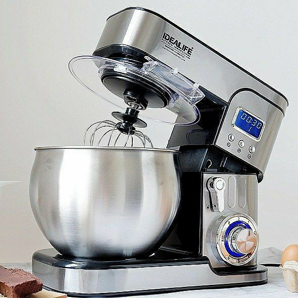 Proffesional Stand Mixer Roti LCD Timer Idealife IL 221S 221 S IL221S