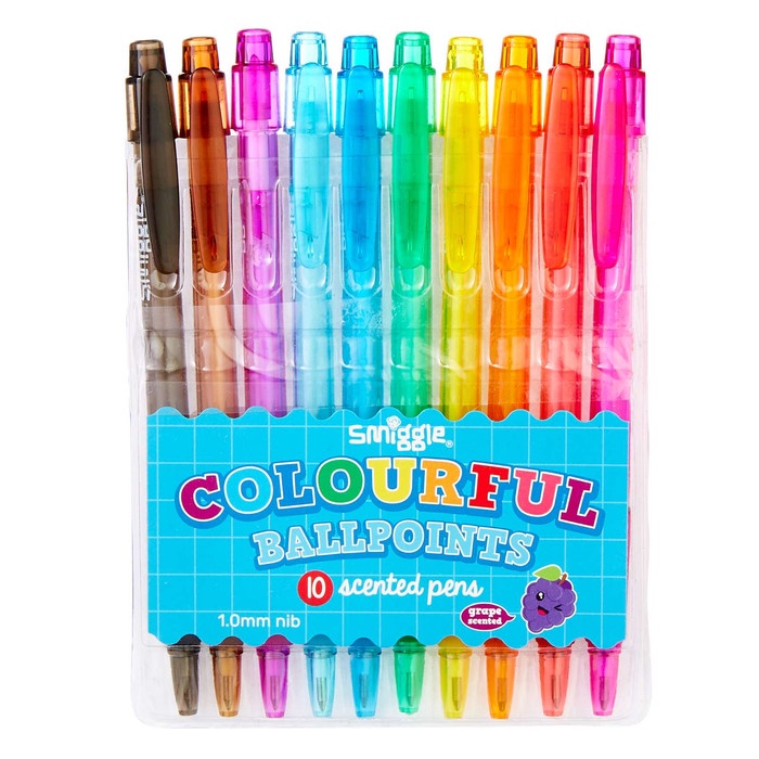 

(TERLARIS) SMIGGLE COLOURFUL PEN PACK X10 PEN WANGI PEN WARNA SMIGGLE ORIGINAL