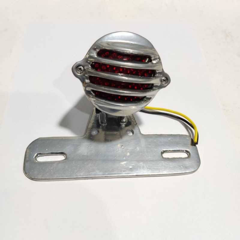 Lampu stop bulat japstyle grill tralis stoplamp custom