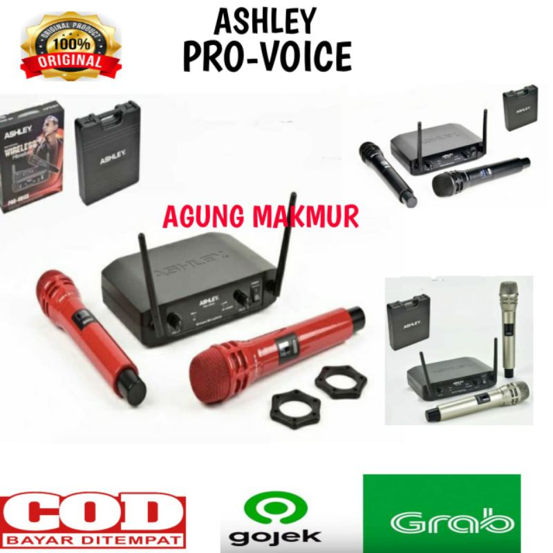 Ashley Mic Wireless PRO VOICE Original- Ashley Pro Voice