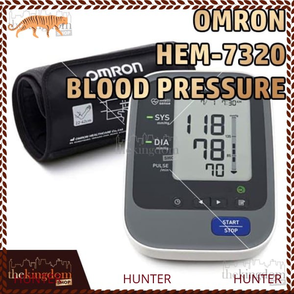 Omron HEM 7320 Blood Pressure Monitor Alat Tensi Darah Digital