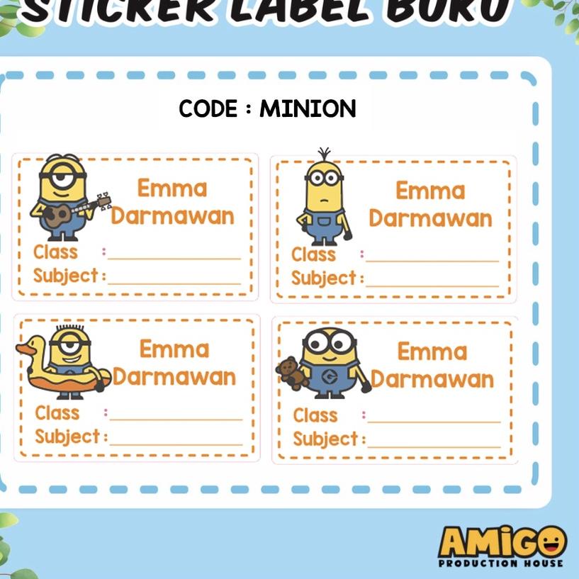 

5.5 Flash Sale/DISKON BRANDS FESTIVAL/〖[Star]〗/〖5.5 Flash Sale〗/BISA COD stiker buku stiker nama lucu stiker label buku waterproof stiker buku pelajaran stiker anak ❖IMPORT❖