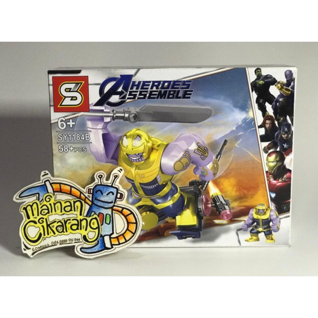 LEGO BRICK SY SHENG YUAN 1184B LEGO THANOS