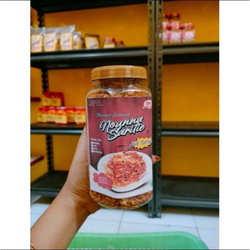 

ADY78 Bang Goreng Kriuk Enak Varian Rasa Nounna Saritie Kemasan Toples 250 Gram