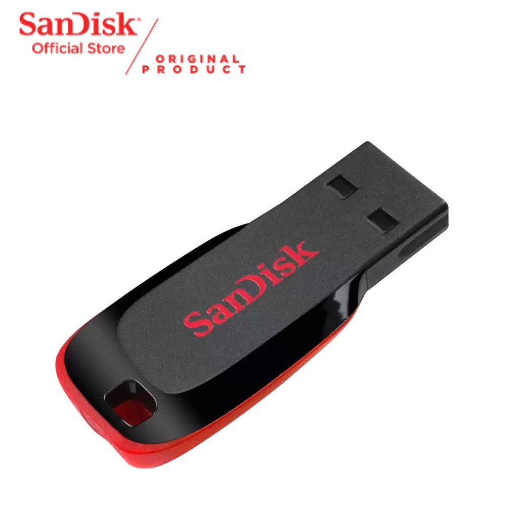 Jual SanDisk Cruzer Blade CZ50 USB Flash Drive - 64GB | Shopee Indonesia