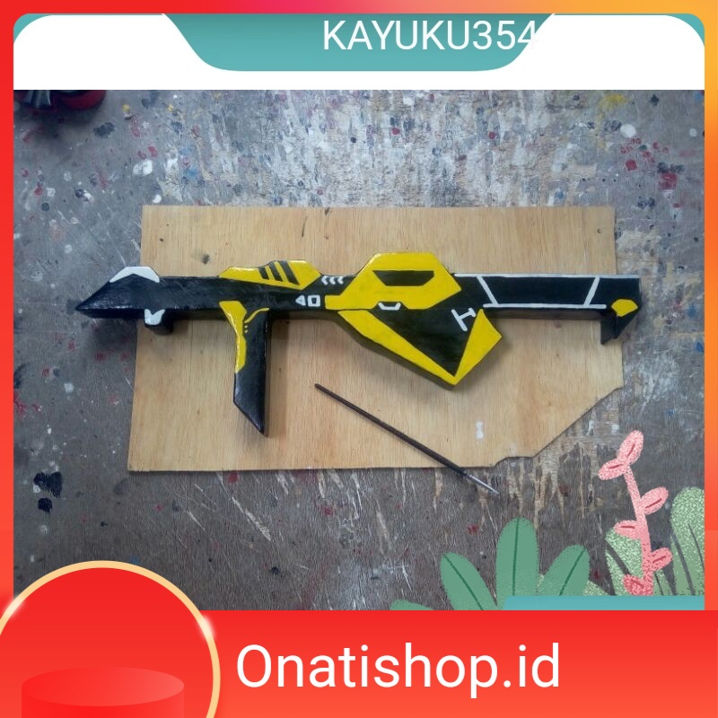 Senjata mainan anak skin ff MP40