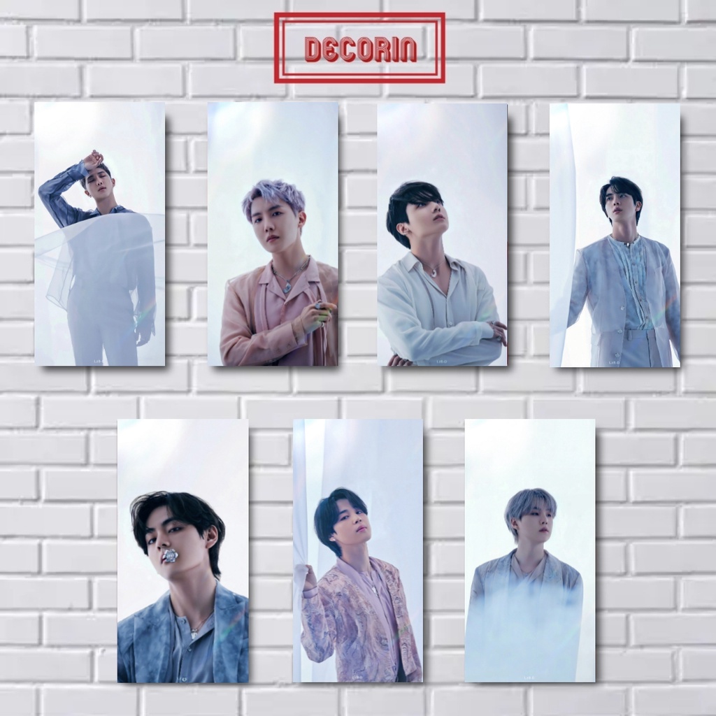 [COD] Poster Kayu BTS CONCEPT PHOTO 3 (Door Ver)/Hiasan dinding/Pajangan dinding/Walldecor/Army/Bang