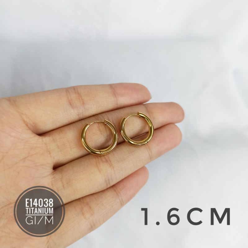 Anting Titanium Gipsy Polos E14038