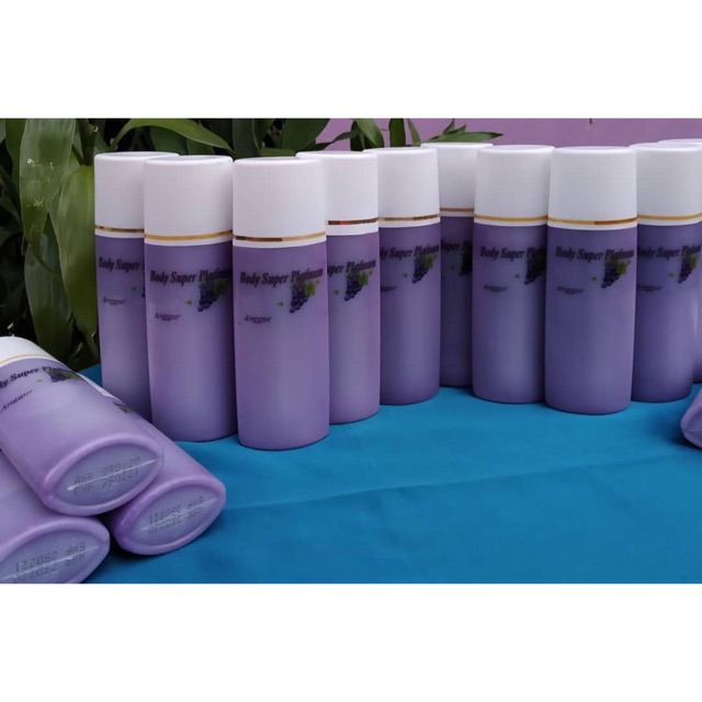 Body lotion malam triple dosting aroma anggur