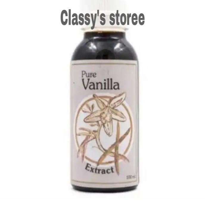 

pure vanilla extract 100 ml Kirkland pure vanilla ---NEW---