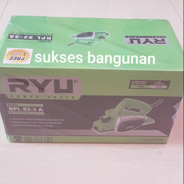 (RYU ORIGINAL) Mesin ketam / sugu / pasah / planner