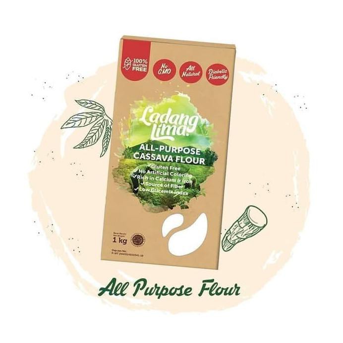

TEPUNG SERBAGUNA CASSAVA GLUTEN FREE / ALL-PURPOSE FLOUR GLUTEN FREE L