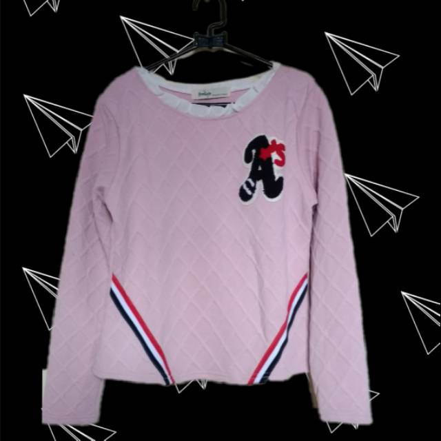 Sweater Cewek Korea | Impor | sweater babypink |