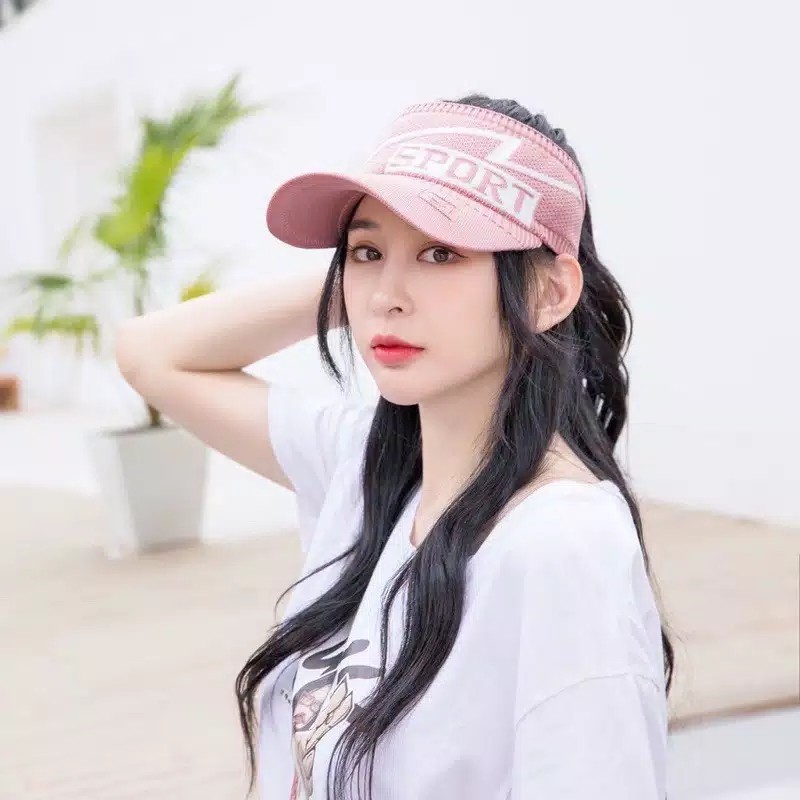 (COD) Topi Baseball Hat Sport Korean Baseball Cap Sports Unisex MALLSHOPPING