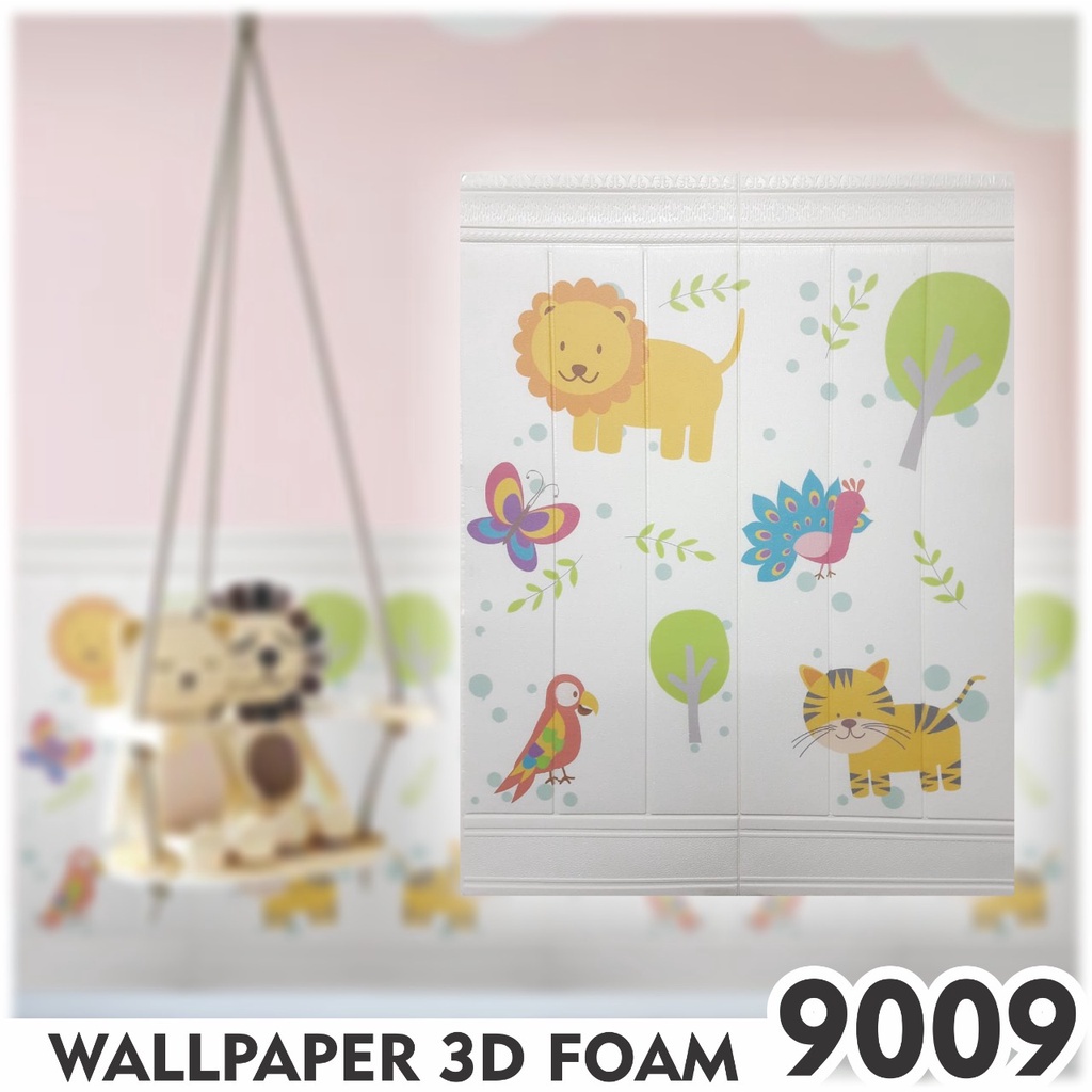 MILIKI SEGERA!!Wallpaper 3D foam Wallfoam 70CM X 90CM COD