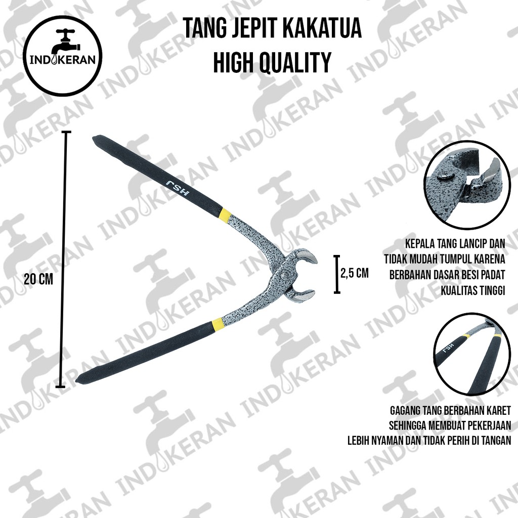 INDOKERAN - Tang Gegep Kakaktua - High Quality