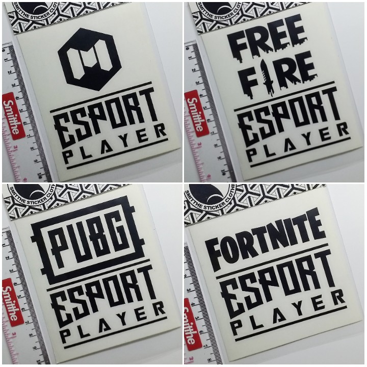 Stiker ESPORTS Player Logo Game Online Console Cutting Sticker Gamer