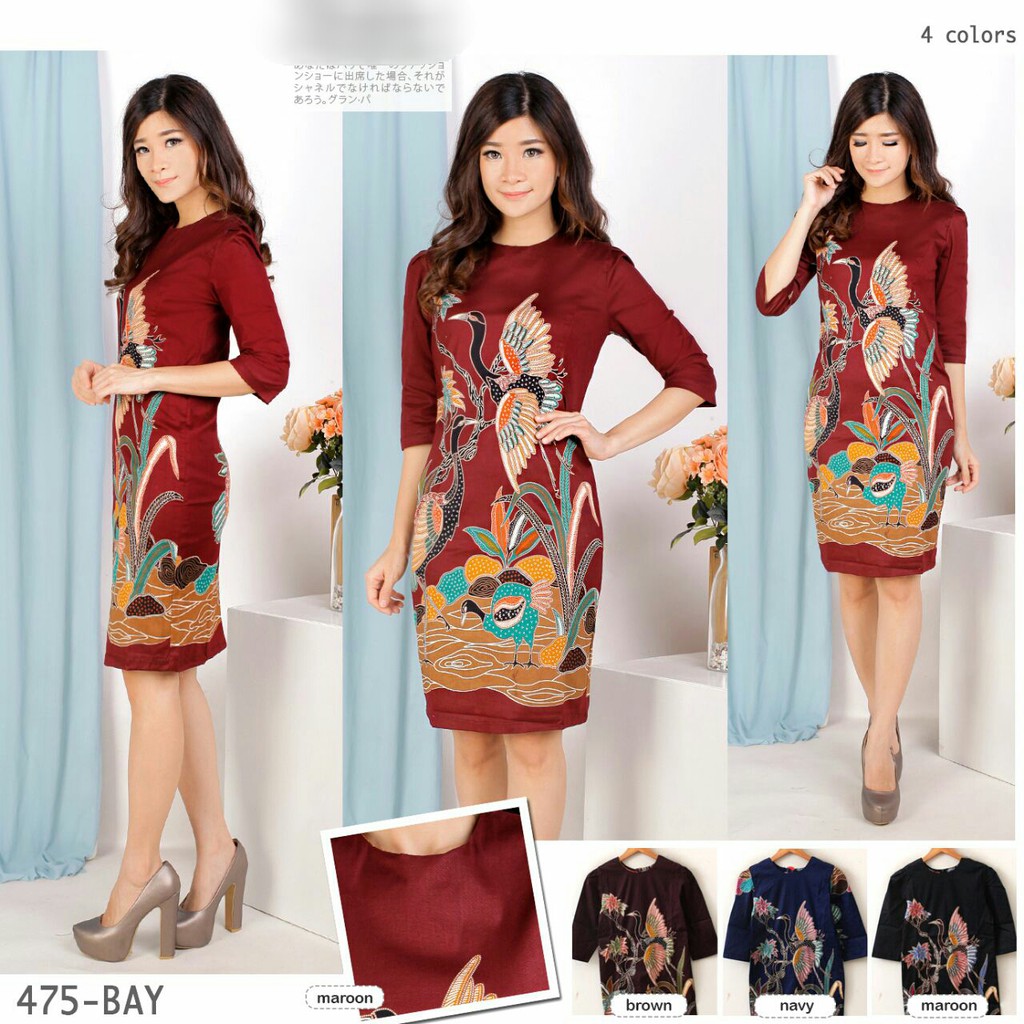 TC 475BAY Dress Batik
