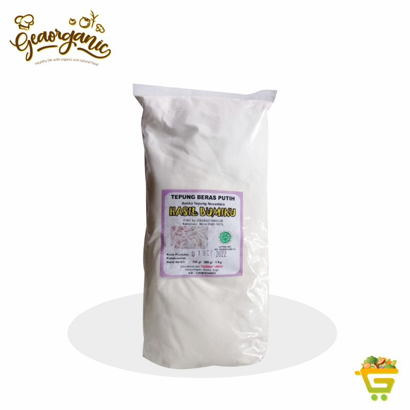 

Tepung Beras Putih Natural 1kg