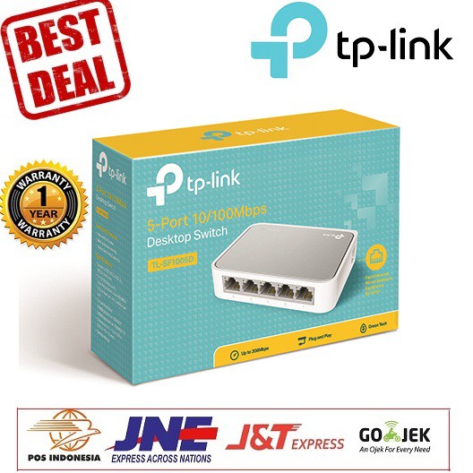 SF1005D Switch HUB TP-LINK 5 Port SF-1005D TPLINK