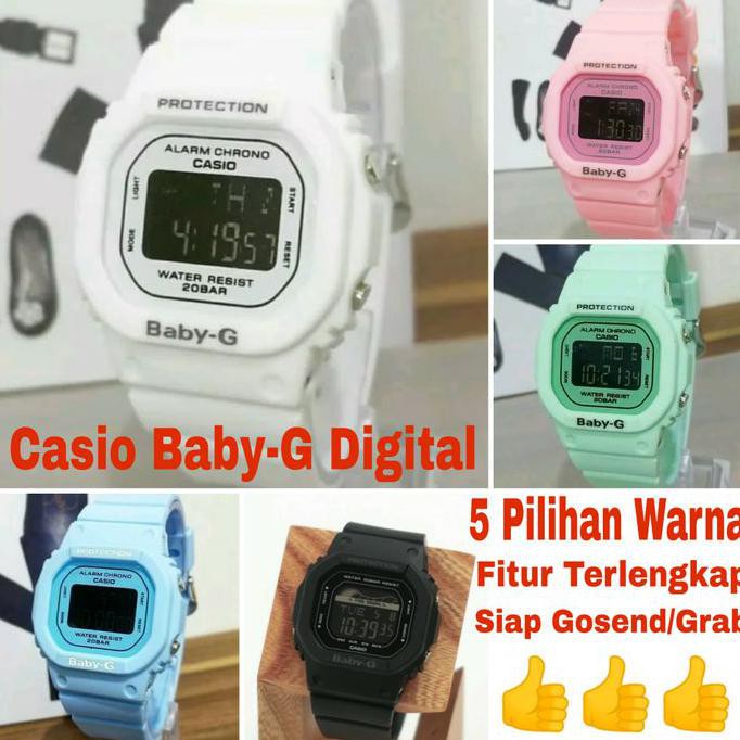 Jam Tangan Digital Wanita Casio BABY-G (Fitur Terlengkap)