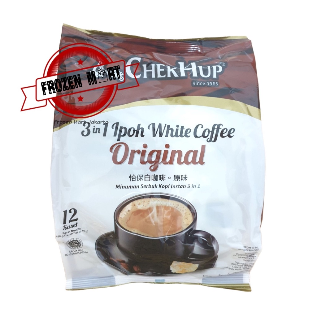 Chek hup / Chekhup original white coffee Ipoh 480gr