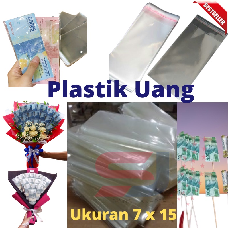 

Plastik Pelindung Untuk Uang Kertas Plastik Untuk Bucket Bunga Isi 100Pcs Plastik Bucket Uang plus lem