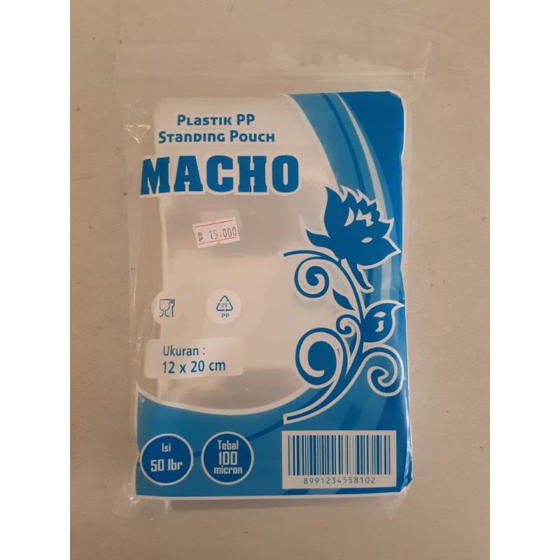 standing pouch 12x20