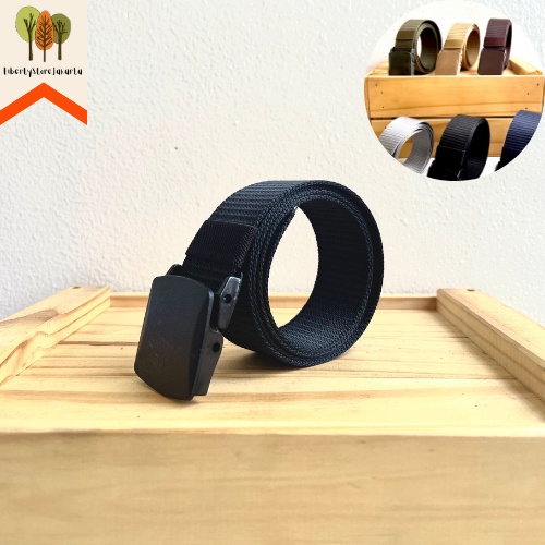 Ikat Pinggang Pria Ringan Plastik Anti X Ray XRAY Bandara Murah Termurah Sabuk Cowok Import Grosir A