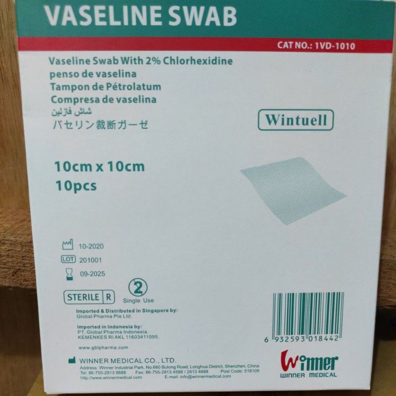 Vaseline Swab