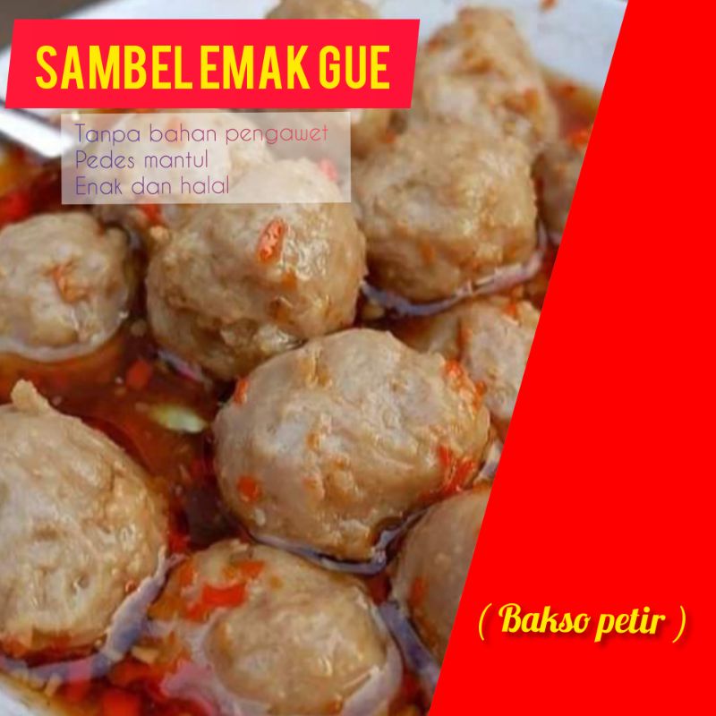 

bakso petir, isi 5 /200ml khusus order next day