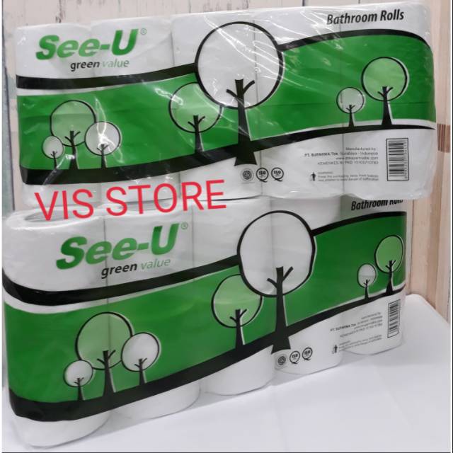 Tissue See U Green Value Roll Tulang