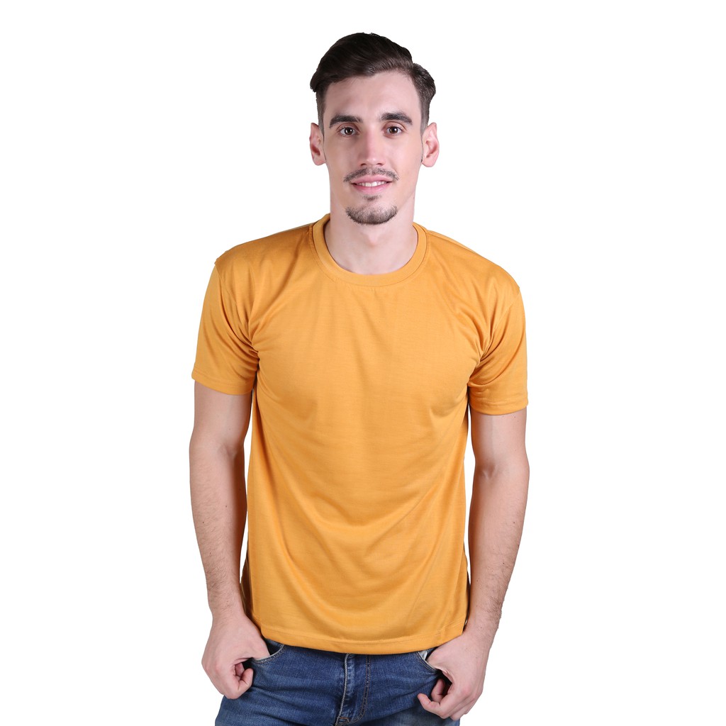 KAOS POLOS MISTY PENDEK - WARNA Cotton Combed 30s - Katun - Free Size