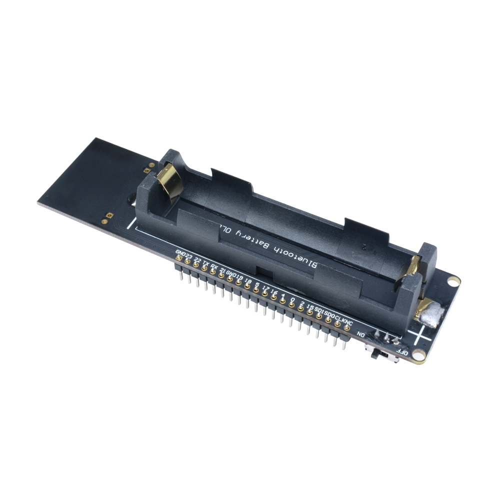 Esp32 Papan Pengembangan Holder Baterai 18650 Modul Wifi blu-e-t-ooth Oled Biru Ukuran 0.96 Inch