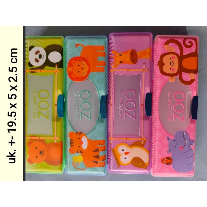 

tempat pensil animal zoo magnet kecil