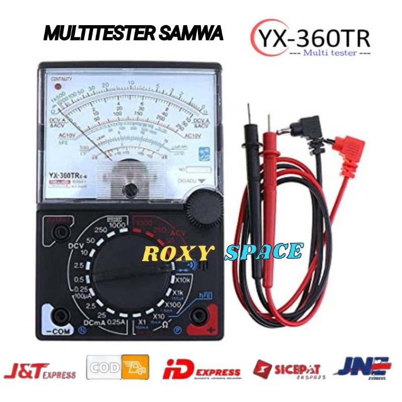 MULTITESTER SAMWA YX-360TR MULTI TESTER MULTIMETER ANALOG MULTI METER SUNWA Original
